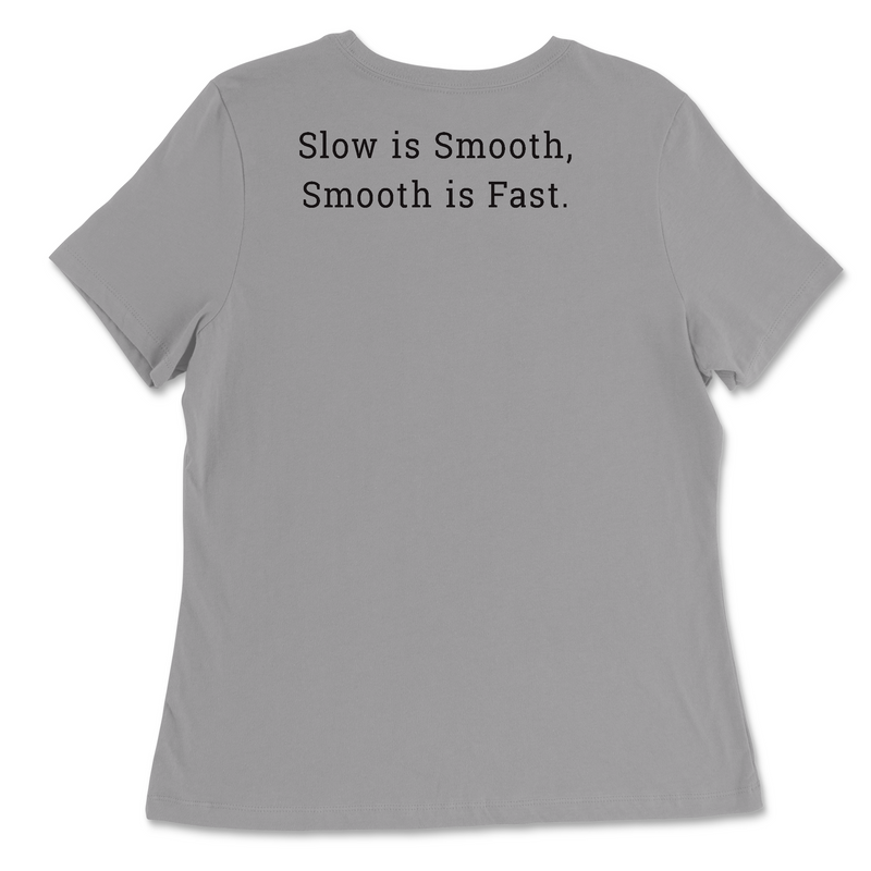 Max Oxygen CrossFit Buffalo Black Womens - Relaxed Jersey T-Shirt