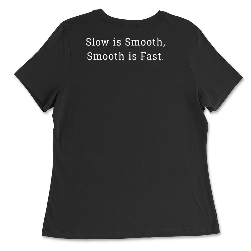 Max Oxygen CrossFit Buffalo White Womens - Relaxed Jersey T-Shirt