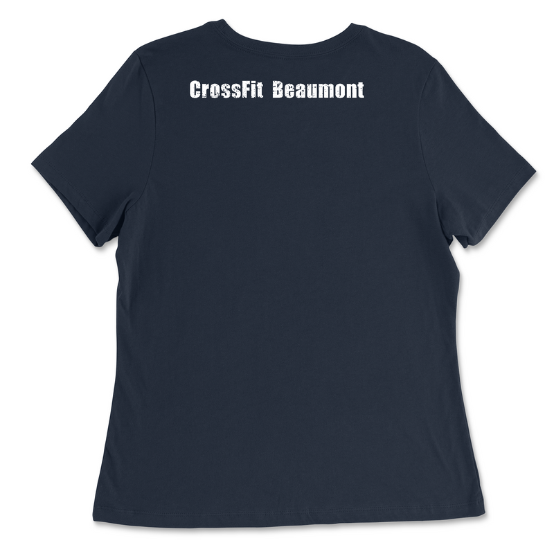 CrossFit Beaumont Barbell Womens - Relaxed Jersey T-Shirt
