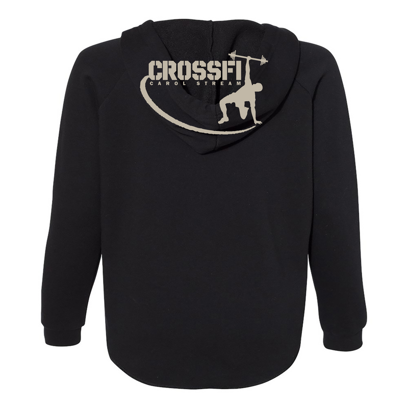 CrossFit Carol Stream Gray Womens - Hoodie