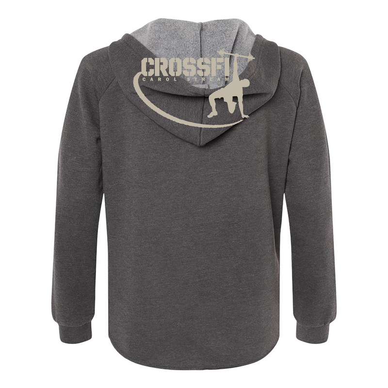 CrossFit Carol Stream Gray Womens - Hoodie
