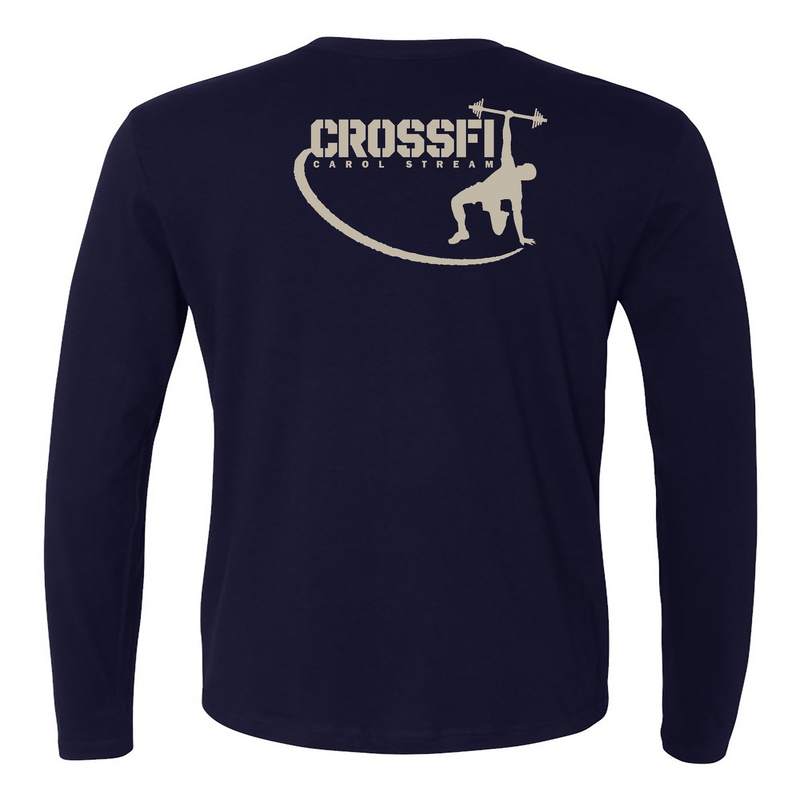 CrossFit Carol Stream Gray Mens - Long Sleeve