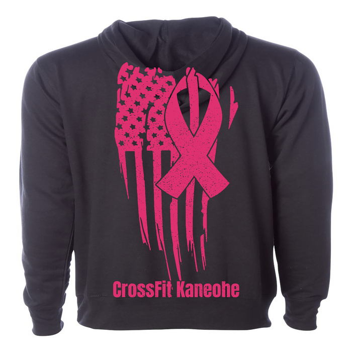 CrossFit Kaneohe Pink Ribbon Mens - Hoodie