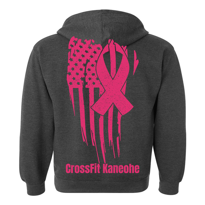 CrossFit Kaneohe Pink Ribbon Mens - Hoodie