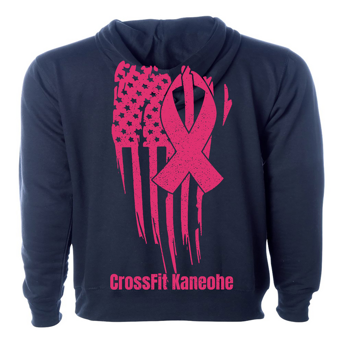 CrossFit Kaneohe Pink Ribbon Mens - Hoodie