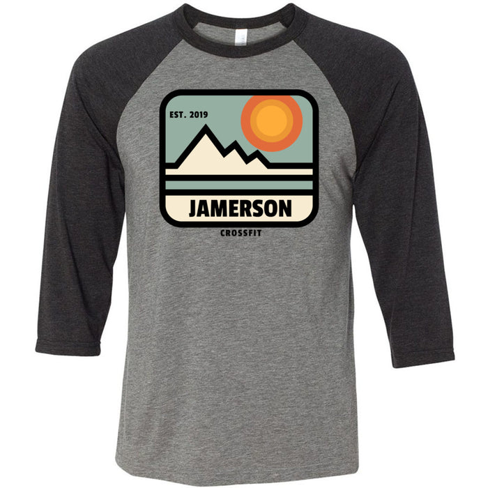 Jamerson CrossFit - 100 - Wilderness 12 - Men's Baseball T-Shirt