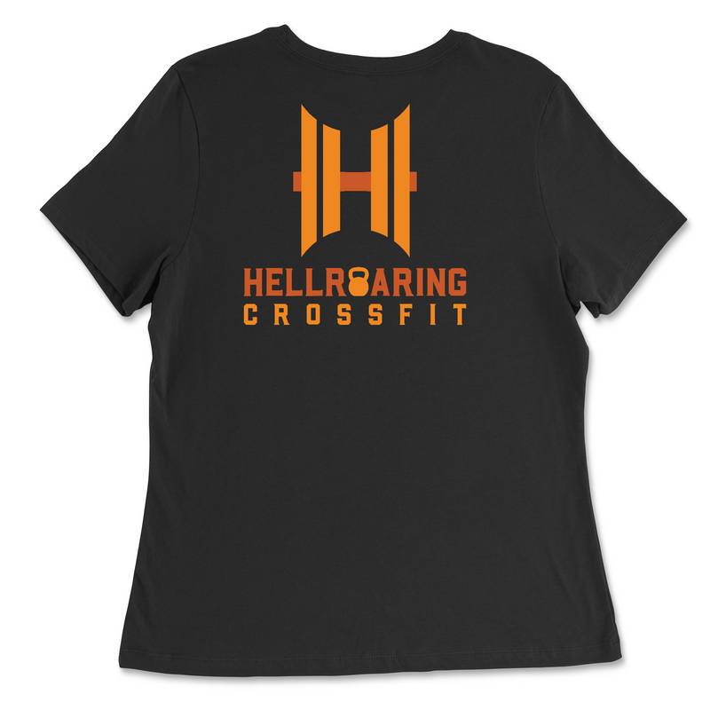 Hellroaring CrossFit Kettlebell Womens - Relaxed Jersey T-Shirt