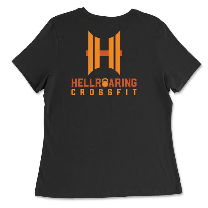 Hellroaring CrossFit Kettlebell Womens - Relaxed Jersey T-Shirt