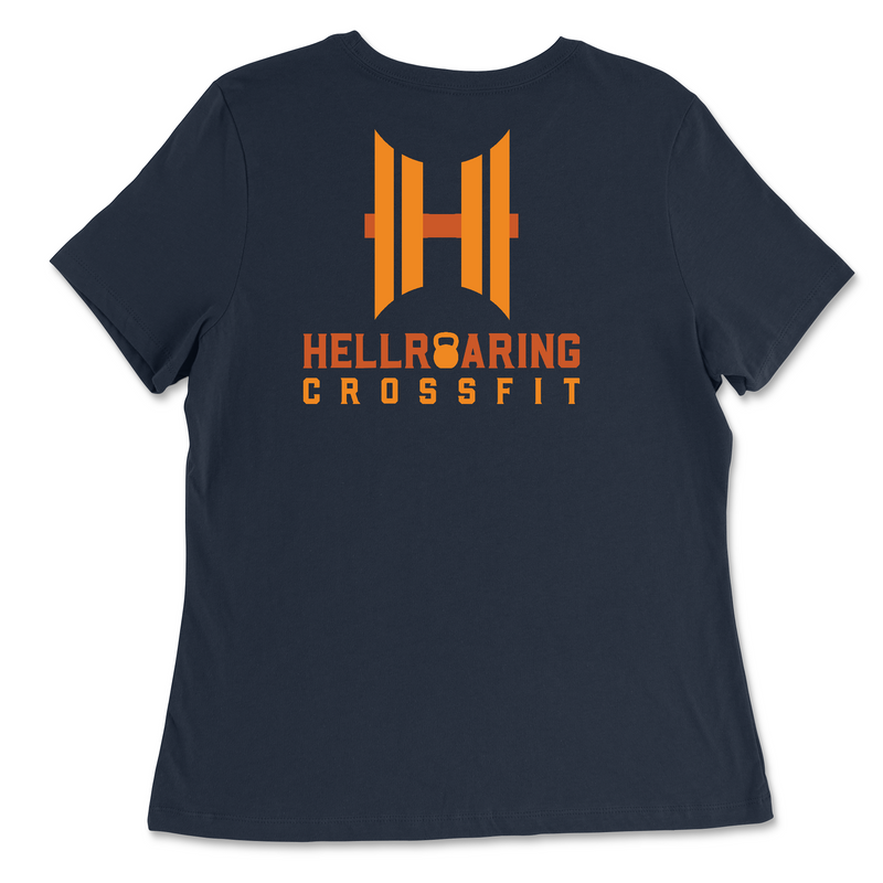 Hellroaring CrossFit Kettlebell Womens - Relaxed Jersey T-Shirt