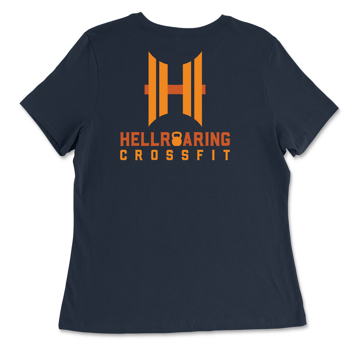 Hellroaring CrossFit Kettlebell Womens - Relaxed Jersey T-Shirt