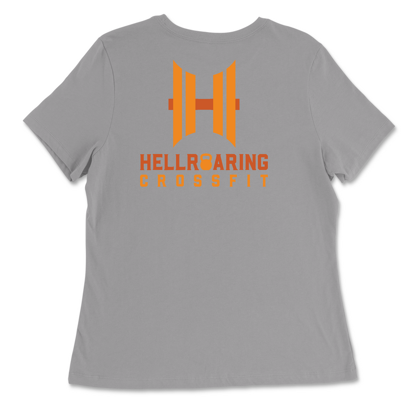 Hellroaring CrossFit Kettlebell Womens - Relaxed Jersey T-Shirt
