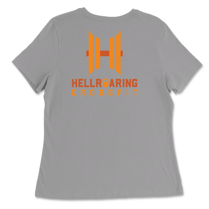 Hellroaring CrossFit Kettlebell Womens - Relaxed Jersey T-Shirt