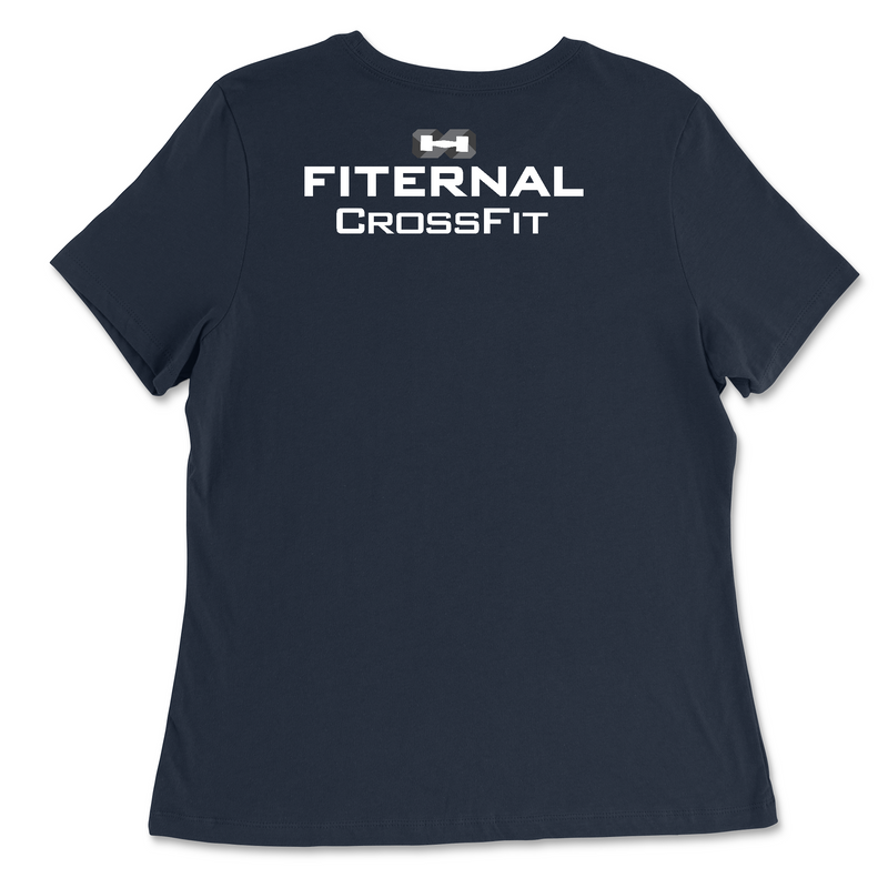 Fiternal CrossFit Handwritten Womens - Relaxed Jersey T-Shirt