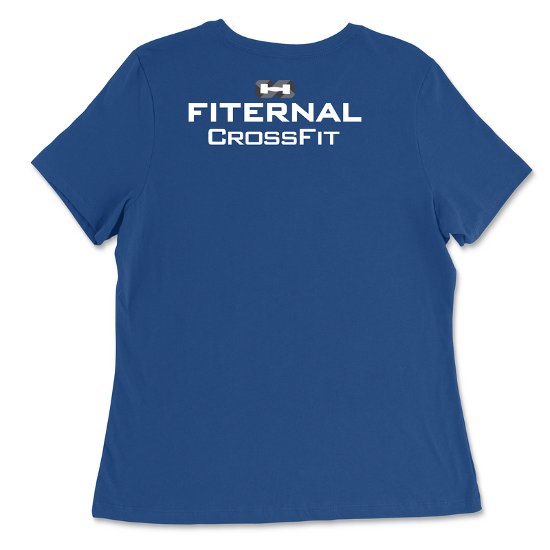 Fiternal CrossFit Handwritten Womens - Relaxed Jersey T-Shirt