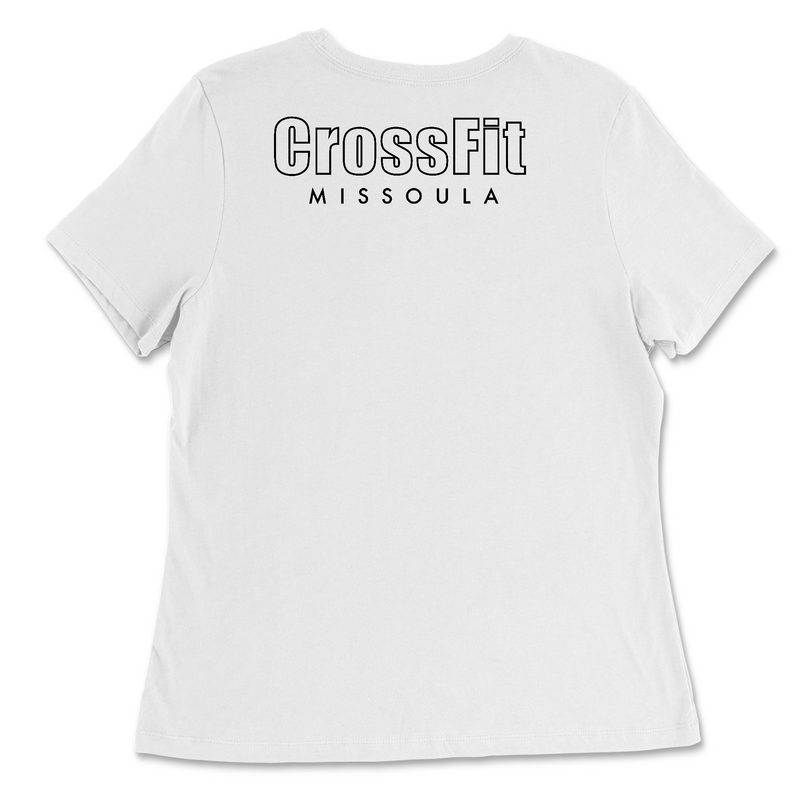 CrossFit Missoula Standard Womens - Relaxed Jersey T-Shirt