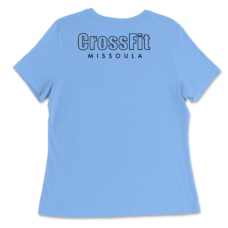 CrossFit Missoula Standard Womens - Relaxed Jersey T-Shirt