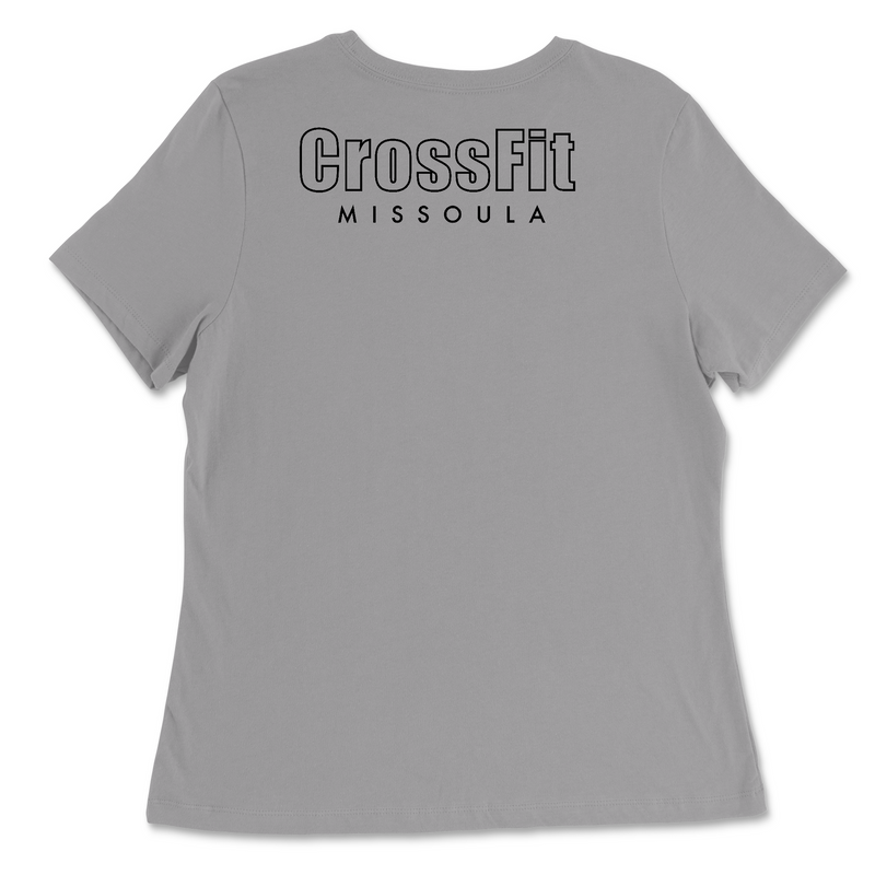CrossFit Missoula Standard Womens - Relaxed Jersey T-Shirt
