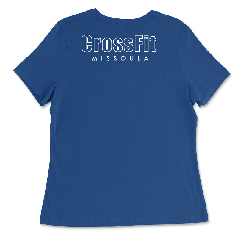 CrossFit Missoula Standard Womens - Relaxed Jersey T-Shirt