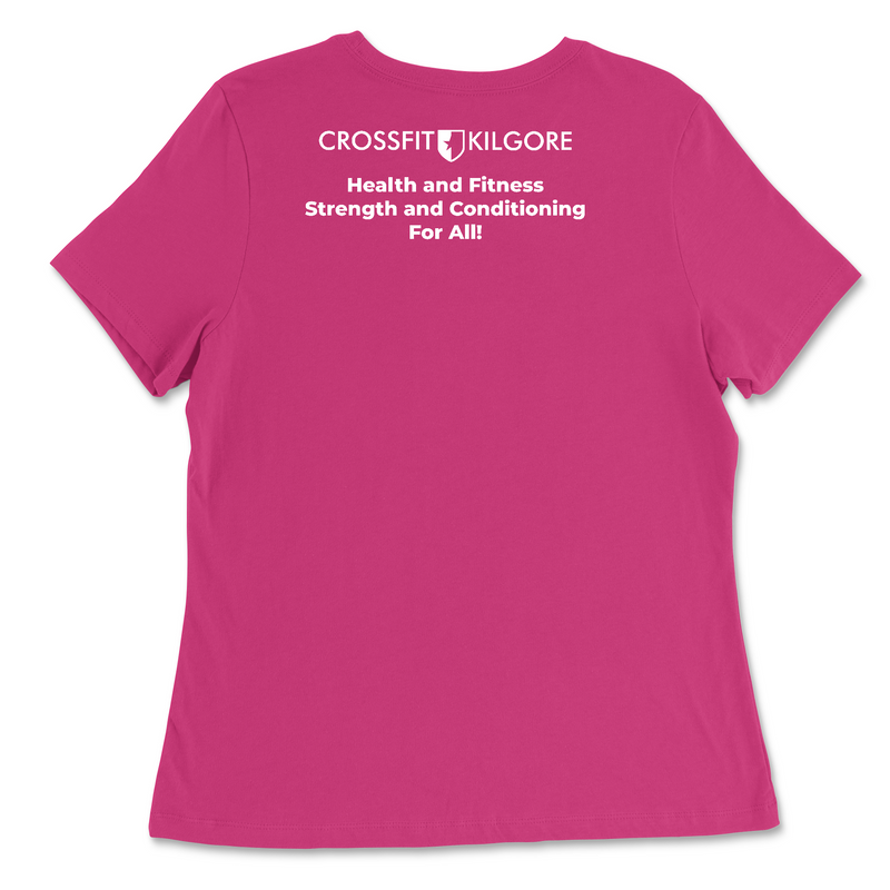 CrossFit Kilgore Barbell Womens - Relaxed Jersey T-Shirt