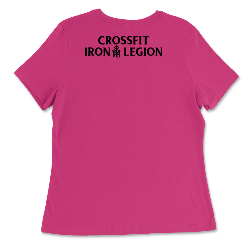 CrossFit Iron Legion Wolf Womens - Relaxed Jersey T-Shirt