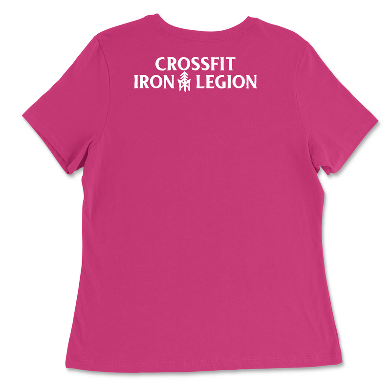 CrossFit Iron Legion Wolf Womens - Relaxed Jersey T-Shirt