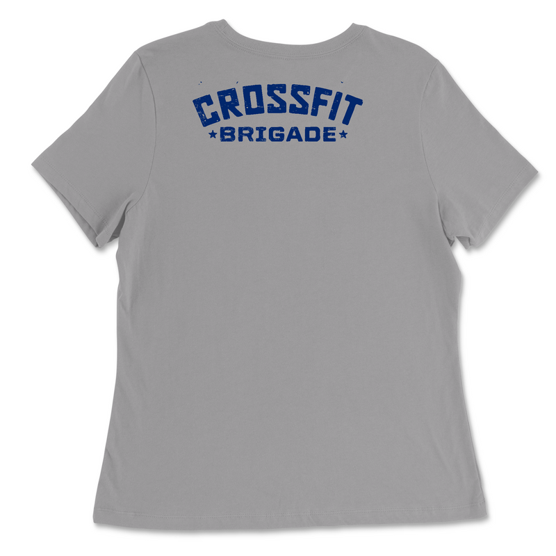 CrossFit Brigade Bridage Made Blue Womens - Relaxed Jersey T-Shirt