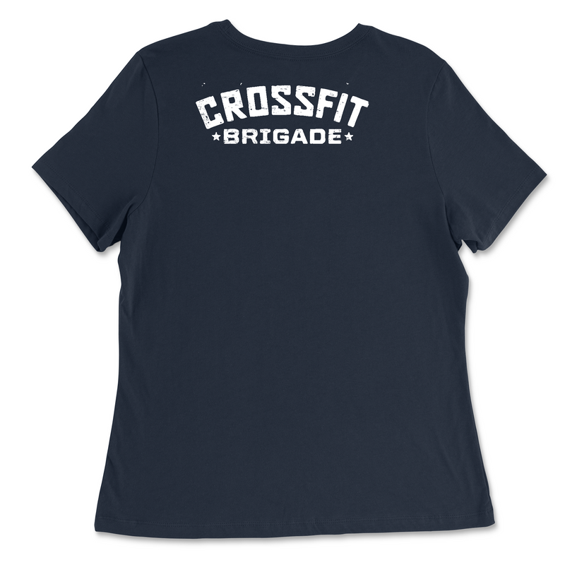 CrossFit Brigade Bridage Made One Color Womens - Relaxed Jersey T-Shirt
