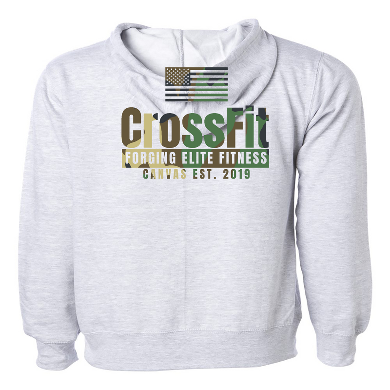 CrossFit Canvas Camo 2 Mens - Hoodie