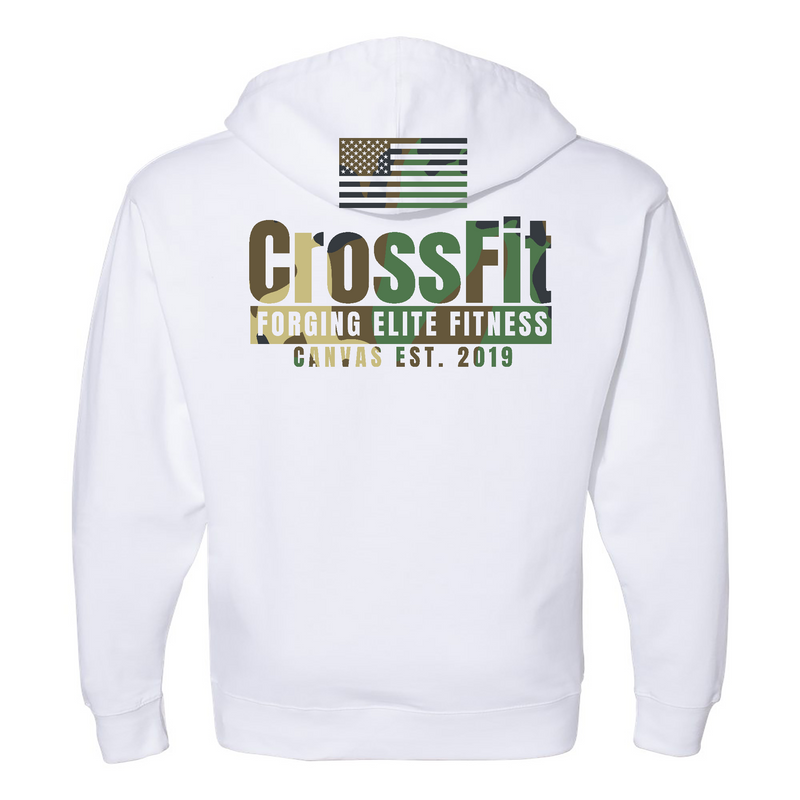 CrossFit Canvas Camo 2 Mens - Hoodie