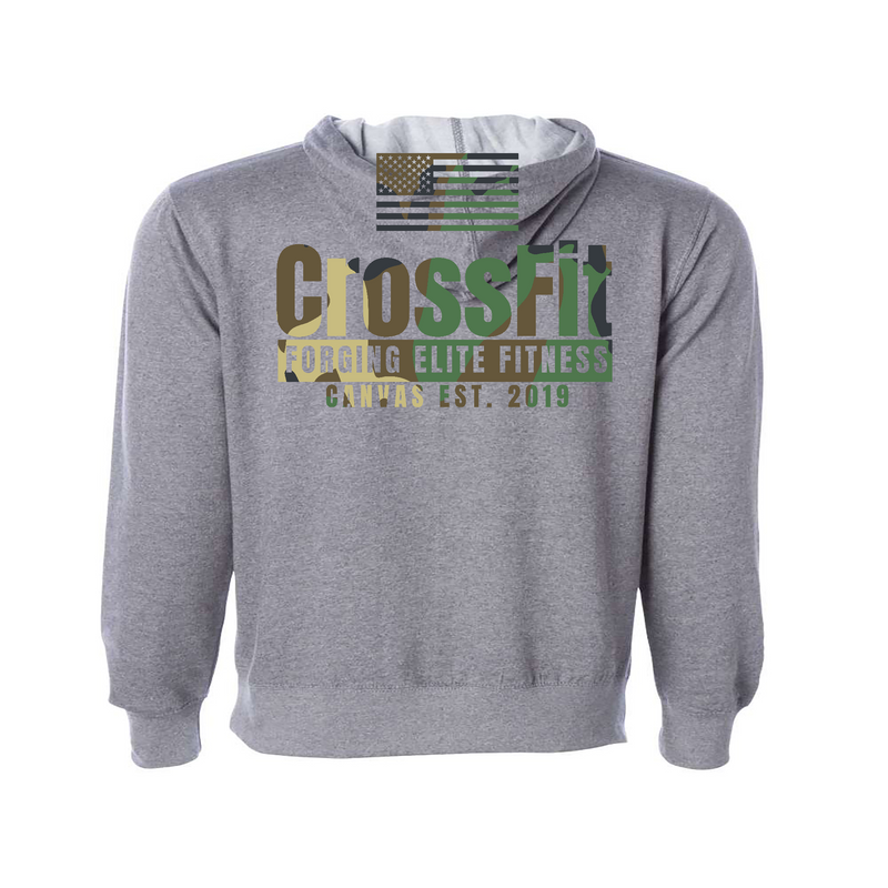 CrossFit Canvas Camo 2 Mens - Hoodie