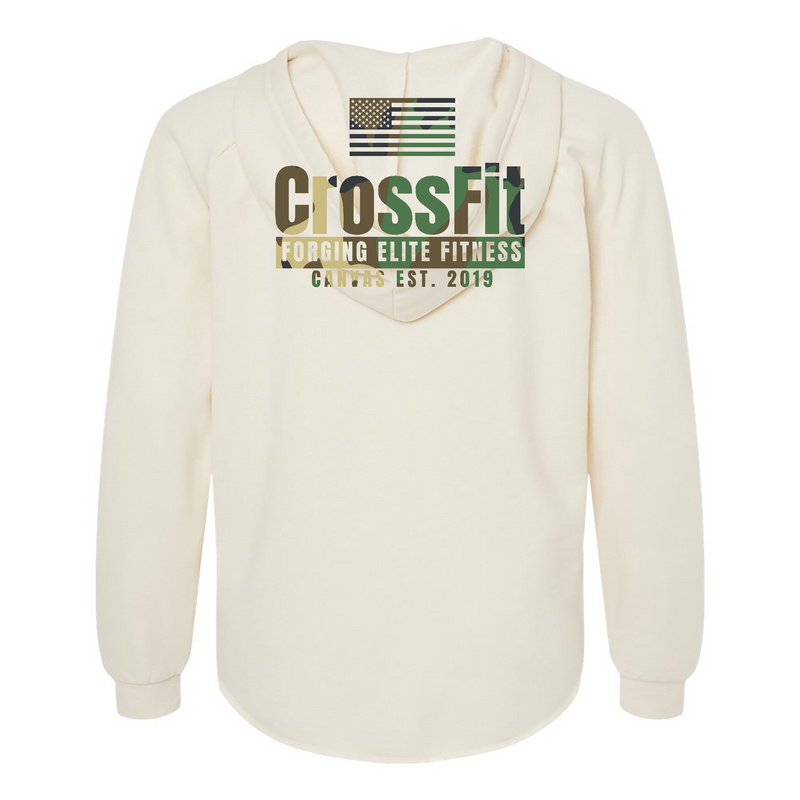 CrossFit Canvas Camo 2 Womens - Hoodie