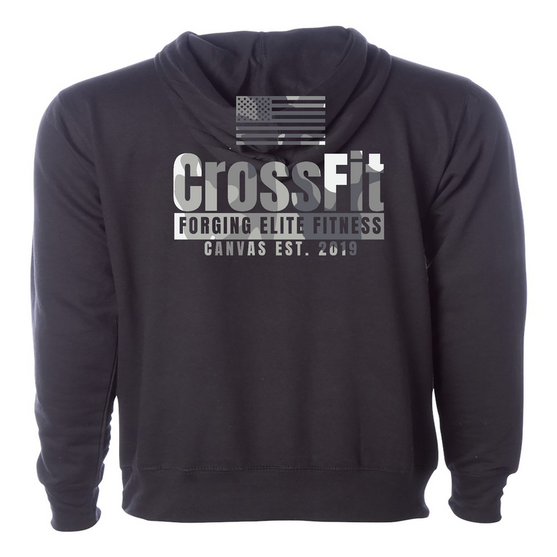 CrossFit Canvas Camo 3 Mens - Hoodie