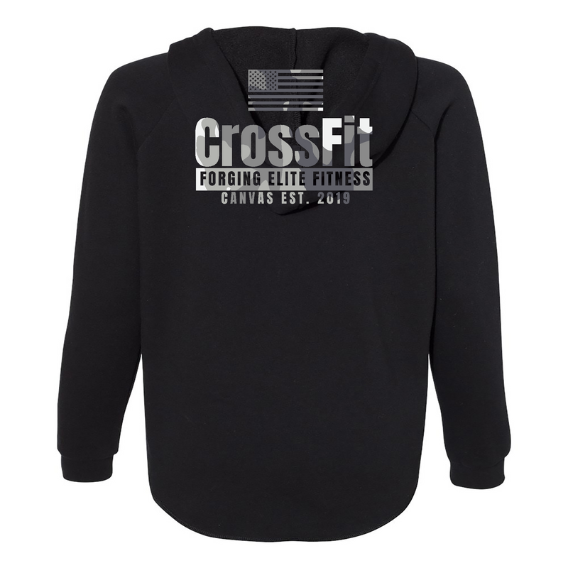 CrossFit Canvas Camo 3 Womens - Hoodie