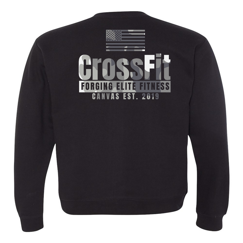 CrossFit Canvas Camo 3 Mens - Midweight Sweatshirt