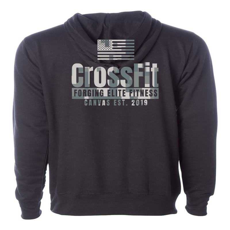 CrossFit Canvas Camo 4 Mens - Hoodie