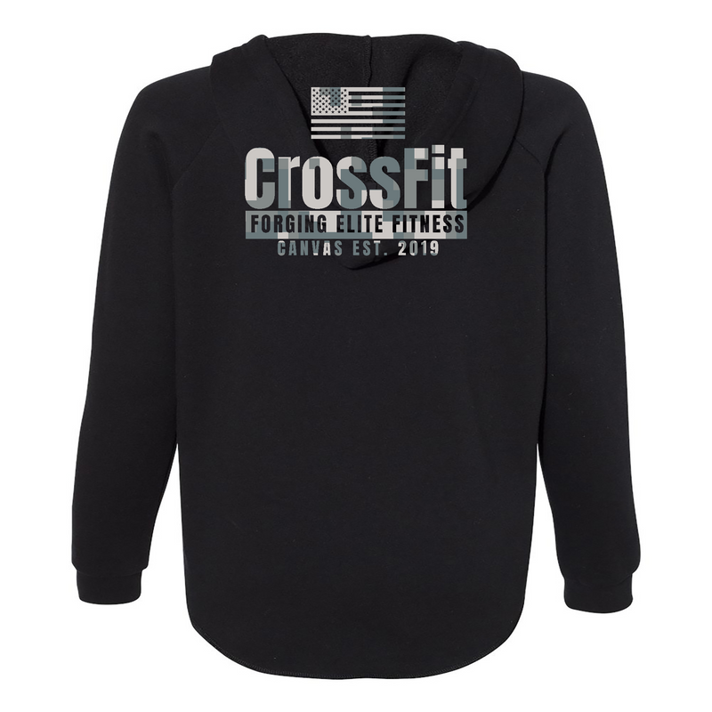 CrossFit Canvas Camo 4 Womens - Hoodie