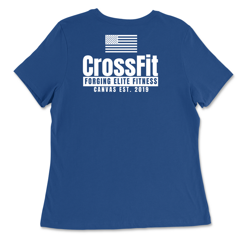 CrossFit Canvas Pocket Womens - Relaxed Jersey T-Shirt