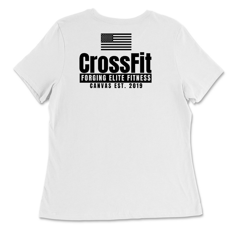 CrossFit Canvas Pocket Womens - Relaxed Jersey T-Shirt