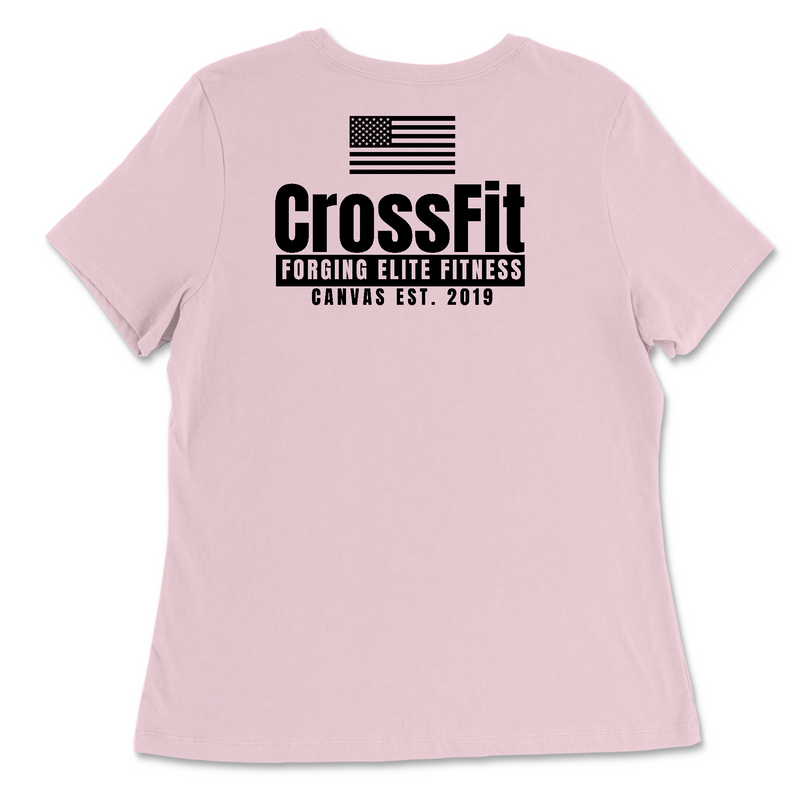 CrossFit Canvas Pocket Womens - Relaxed Jersey T-Shirt