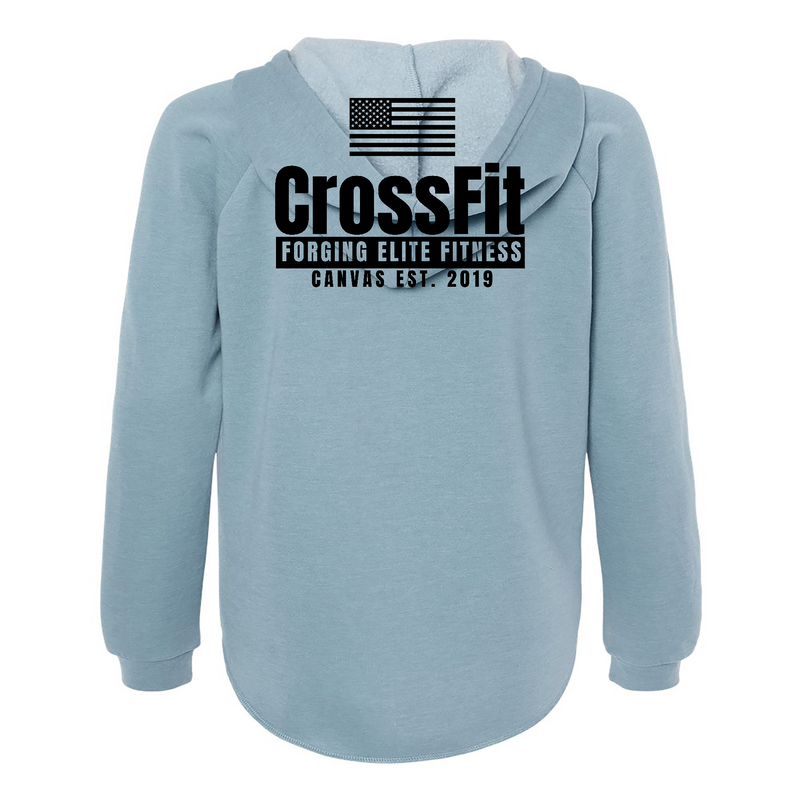 CrossFit Canvas Flag Womens - Hoodie