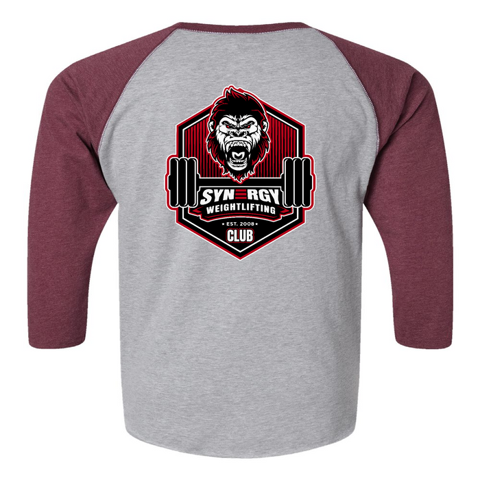 CrossFit Saskatoon Weightlifting Mens - 3/4 Sleeve