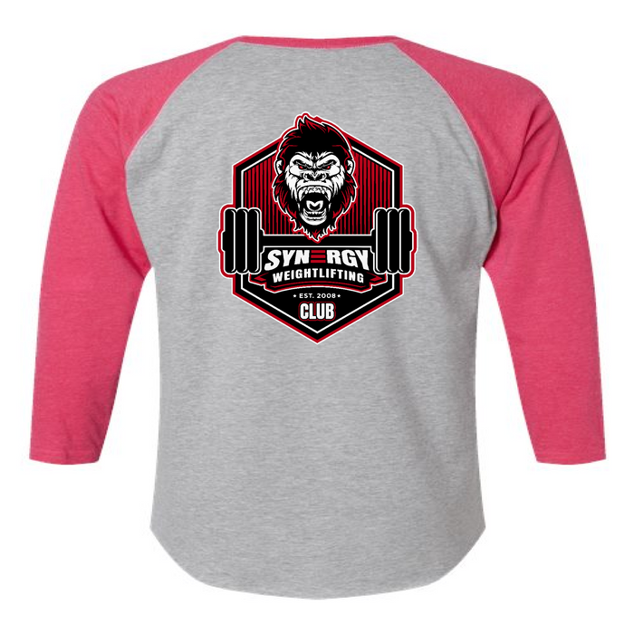 CrossFit Saskatoon Weightlifting Mens - 3/4 Sleeve