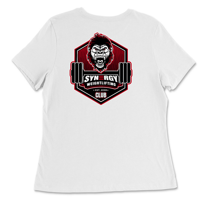 CrossFit Saskatoon Weightlifting Womens - Relaxed Jersey T-Shirt