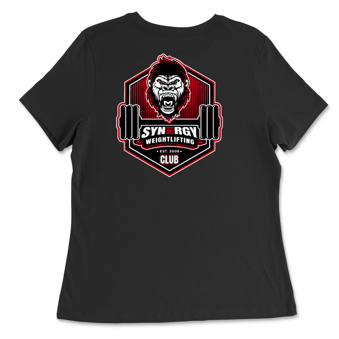 CrossFit Saskatoon Weightlifting Womens - Relaxed Jersey T-Shirt