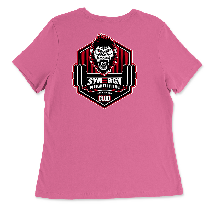 CrossFit Saskatoon Weightlifting Womens - Relaxed Jersey T-Shirt