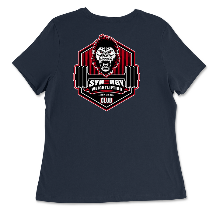 CrossFit Saskatoon Weightlifting Womens - Relaxed Jersey T-Shirt