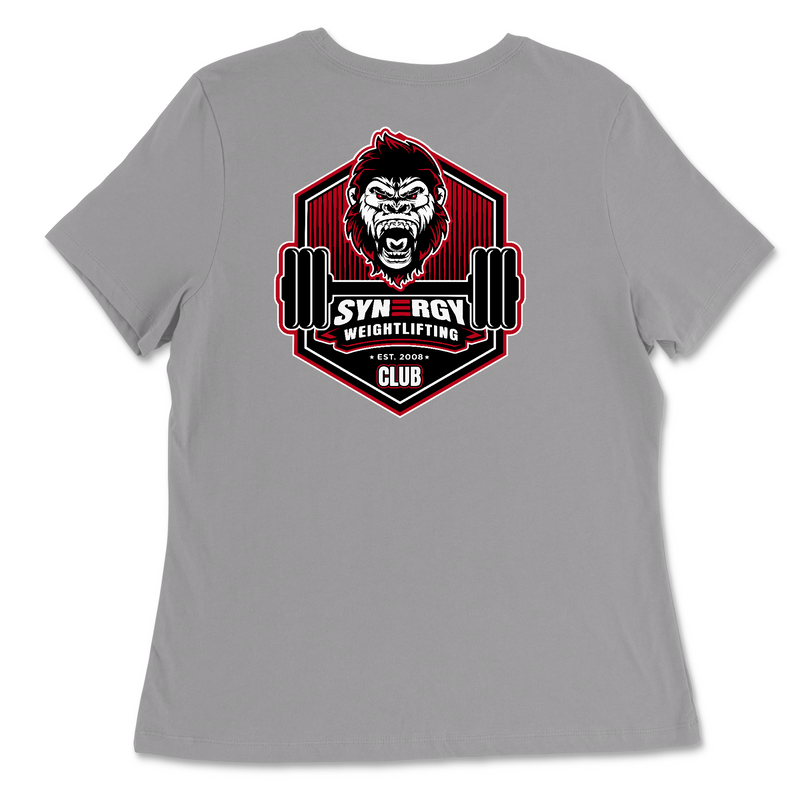 CrossFit Saskatoon Weightlifting Womens - Relaxed Jersey T-Shirt