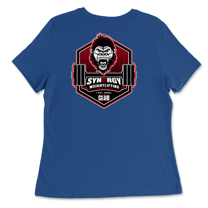 CrossFit Saskatoon Weightlifting Womens - Relaxed Jersey T-Shirt