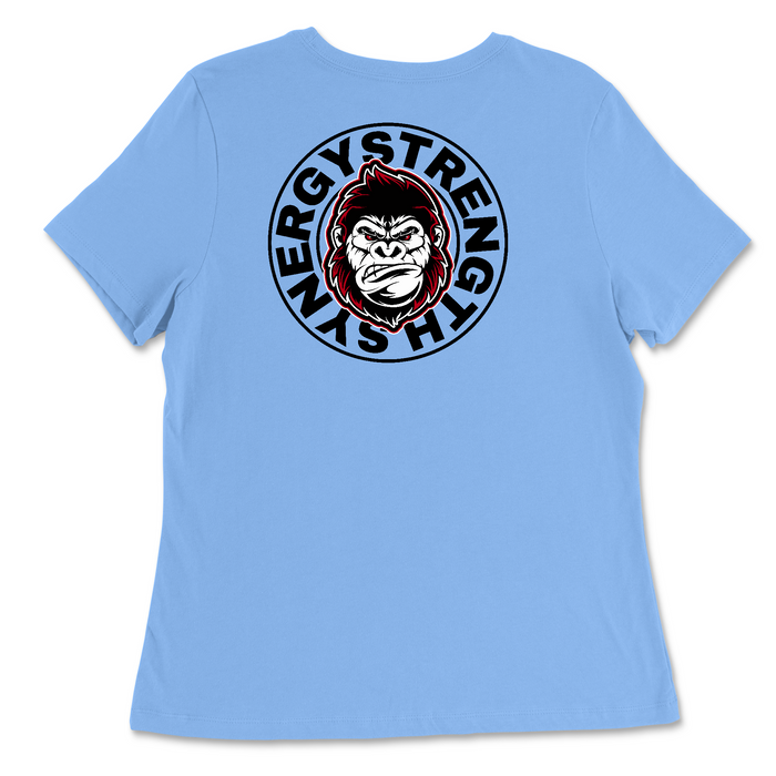 CrossFit Saskatoon Synergy Round Womens - Relaxed Jersey T-Shirt