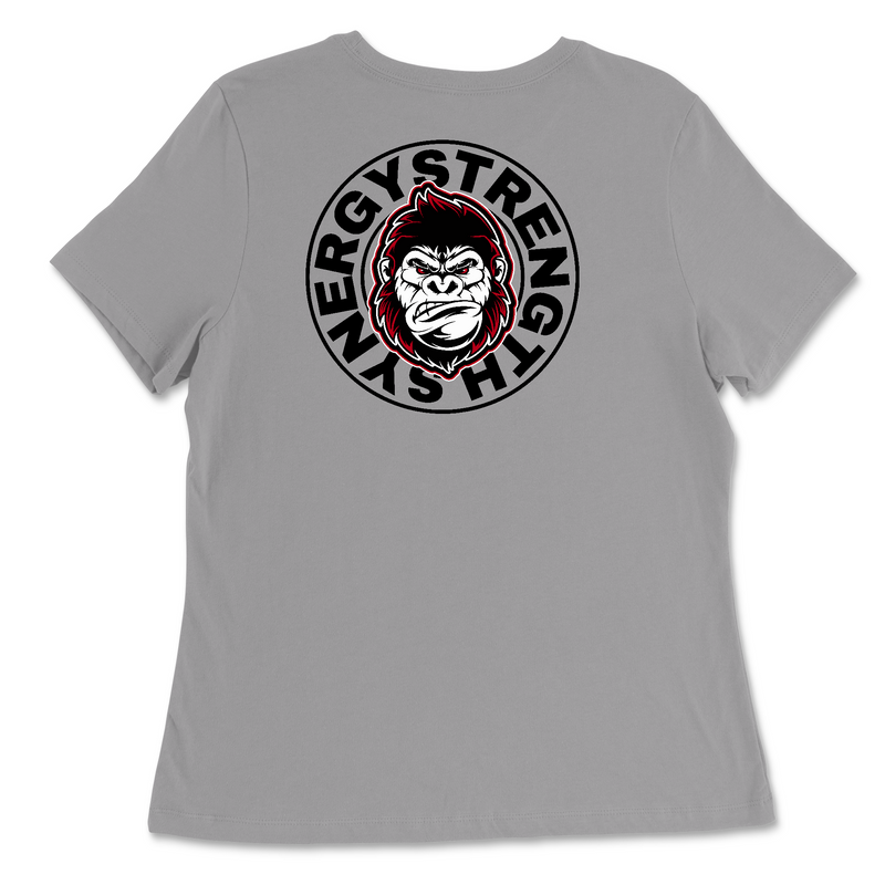 CrossFit Saskatoon Synergy Round Womens - Relaxed Jersey T-Shirt